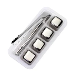 Eiswürfel aus Edelstahl – wiederverwendbare Getränkekühler, keine Verdünnung