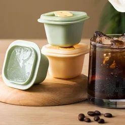 Eiswürfelformen - 6er-Set Silikon-Eiswürfelformen