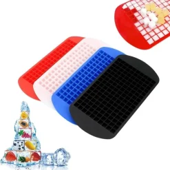 Eiswürfelschale mit 160 Fächern