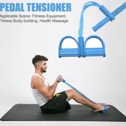 Elastisches Fußpedal-Widerstandsband – Multifunktionales Trainingsgerät