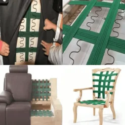 Elastisches Möbelband, Polster-Latexband für die Reparatur von Sofas und Stühlen