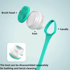 Electric Shower Brush - Long Handle Deep Cleaning Tool