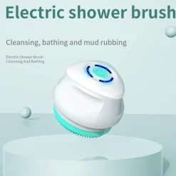 Electric Shower Brush - Long Handle Deep Cleaning Tool
