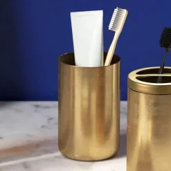 Elegant Bathroom Accessory Set - Imperial Decor Essentials