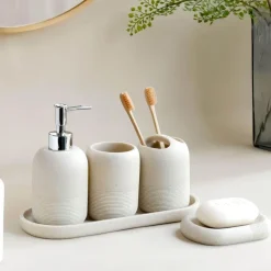 Elegant Bathroom Accessories Set - Regal Bath Decor