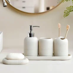 Elegant Bathroom Accessories Set - Regal Bath Decor
