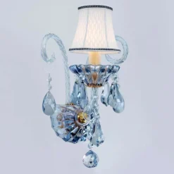 Elegant Crystal Wall Sconces - Luxury European Lighting