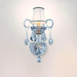 Elegant Crystal Wall Sconces - Luxury European Lighting