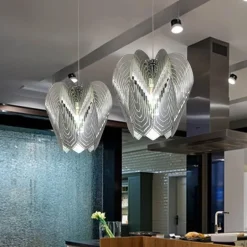 Elegant Led Pendant Loft Style Iron Chandelier Lamp