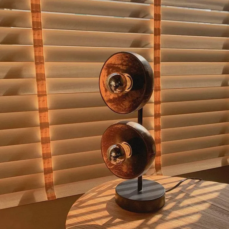 Elegant Mystic Dual Table Lamp - Stylish Lighting Decor