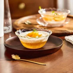 Elegante Blumenschale aus Glas – dekorative Schale für den Mittelpunkt