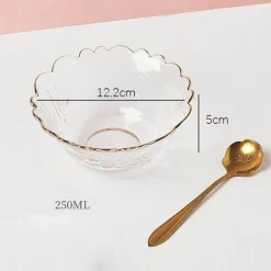 Elegante Blumenschale aus Glas – dekorative Schale für den Mittelpunkt