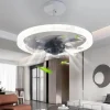 Elegante 3-in-1-Ventilatorlampe mit Fernbedienung – geräuschloses Design