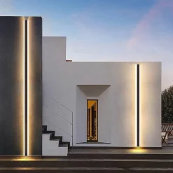 Elegante LED-Wandleuchte – Langes Streifendesign für modernes Dekor