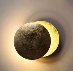 Elegante Lunar Eclipse Wandleuchte