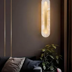 Elegante Marmor-Wandleuchte - Damiano Design