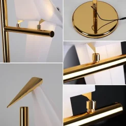 Elegante Paradisaeidae Stehleuchte - Dekorative Beleuchtungsvorrichtung