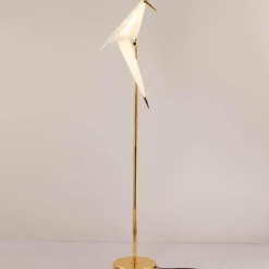 Elegante Paradisaeidae Stehleuchte - Dekorative Beleuchtungsvorrichtung