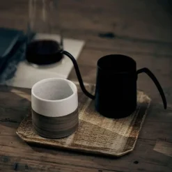 Elegante Retro-Keramiktasse - Teetasse im japanischen Stil