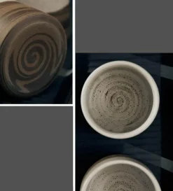 Elegante Retro-Keramiktasse - Teetasse im japanischen Stil