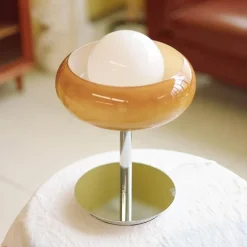 Elegante Tischlampen aus Glas – Dekorative Eierkuchenbeleuchtung