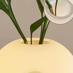 Elegante Vasen-Tischlampe – Kreatives Glasdesign