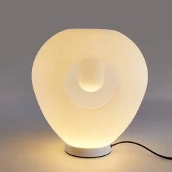 Elegante Vasen-Tischlampe – Kreatives Glasdesign