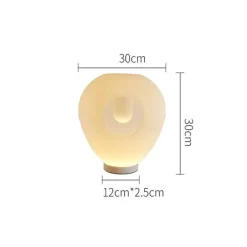 Elegante Vasen-Tischlampe – Kreatives Glasdesign