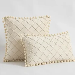 Eleganter Diamond Luxe Dekorativer Kissenbezug - Kissenhülle