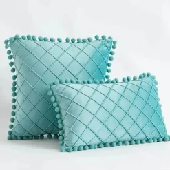 Eleganter Diamond Luxe Dekorativer Kissenbezug - Kissenhülle