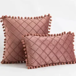 Eleganter Diamond Luxe Dekorativer Kissenbezug - Kissenhülle