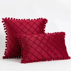Eleganter Diamond Luxe Dekorativer Kissenbezug - Kissenhülle