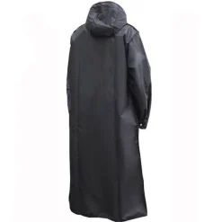 Eleganter dicker Unisex-Regenmantel mit Kapuze