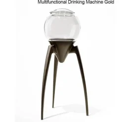 Eleganter dreibeiniger Filterkaffee-/Teebereiter – Stilvolle Brühstation