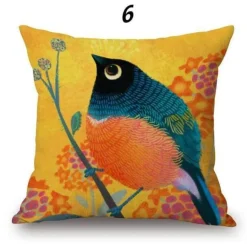 Eleganter Kissenbezug mit Blumenvase – luxuriöser Kissenbezug für die Inneneinrichtung