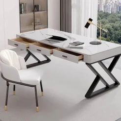 Eleganter moderner Büroschreibtisch – Stilvolle Arbeitsplatzmöbel
