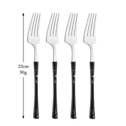 Elegantes Edelstahl-Besteckset – Premium-Essbesteck