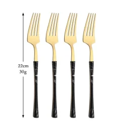 Elegantes Edelstahl-Besteckset – Premium-Essbesteck