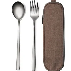 Elegantes Edelstahl-Geschirrset – Premium-Essbesteck