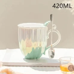 Elegantes Porzellantassen-Set – Luxuriöses Kaffee- und Tee-Trinkgeschirr-Geschenk