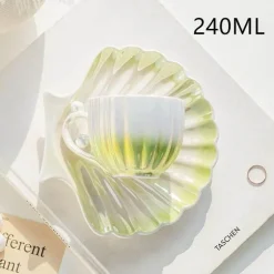 Elegantes Porzellantassen-Set – Luxuriöses Kaffee- und Tee-Trinkgeschirr-Geschenk