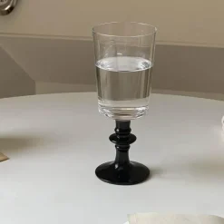 Elegantes Rotweinkelch-Set – Champagner-Trinkgeschirr aus Kristall für Hochzeiten