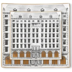 Elegantes Schwanen-Geschirrset - Ess-Set für vier Personen