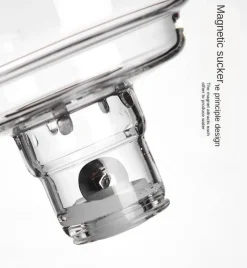 Elegantes Tee-Ei-Set aus Glas – magnetisches Brühzubehör