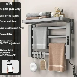 Elektrisch beheizter Handtuchhalter - Intelligenter Organizer-Trockner