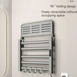 Elektrisch beheizter Handtuchhalter - Intelligenter Organizer-Trockner