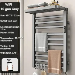 Elektrisch beheizter Handtuchhalter - Intelligenter Organizer-Trockner