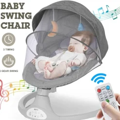 Elektrische Babywippe - Schaukelstuhl für Kleinkinder