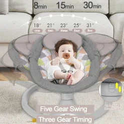 Elektrische Babywippe - Schaukelstuhl für Kleinkinder