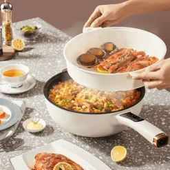 Elektrische Bratpfanne – Antihaft-Easy-Cooker-Pfanne